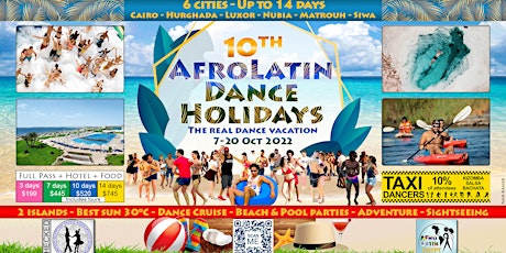 10th AfroLatin Dance Holidays - Egypt primary image