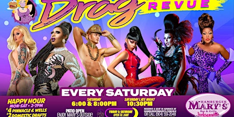 Mary's Drag Revue on Saturdays