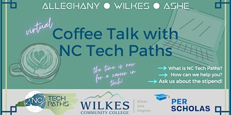 NC Tech Paths | Virtual Coffee Talk tickets