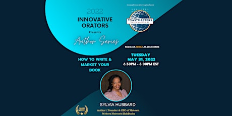 "AUTHOR SERIES" SESSION II  "How to Write & Market Your Book" tickets