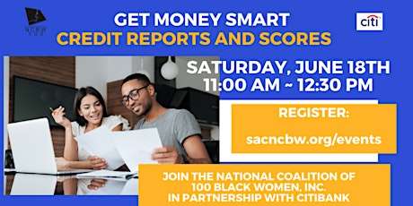 Get Money Smart: Credit Reports and Scores tickets