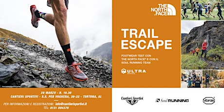Trail Escape The North Face® con Cantieri Sportivi, Tortona