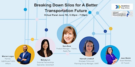 Virtual Panel: Breaking Down Silos for a Better Transportation Future tickets