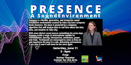 Presence: A Sound Environment tickets