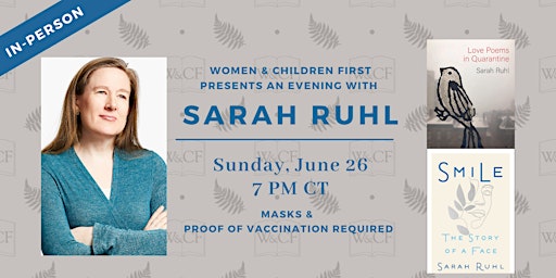 In-person Event: An Evening with Sarah Ruhl