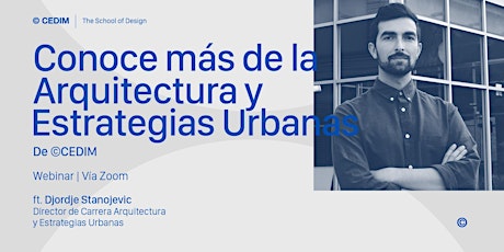 → Conoce más de la Arquitectura y Estrategias Urbanas boletos
