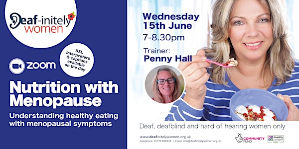 Nutrition with Menopause - Penny Hall