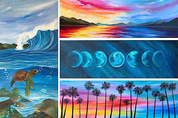 Panoramic Paintings in Acrylics with Jen Livia image