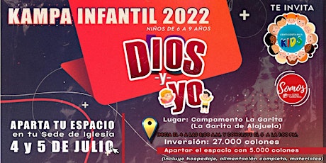 Kampa Infantil 2022 - Julio 4-5 primary image