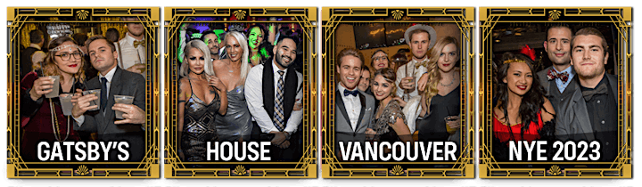 Vancouver New Year's Eve 2023 - Gatsby's House Party image