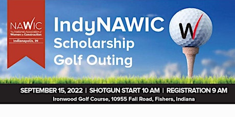 IndyNAWIC 2022 Scholarship Golf Outing tickets