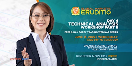 Free Six-Day Forex Trading Webinar Series - Day 4 Technical Analysis 2 tickets