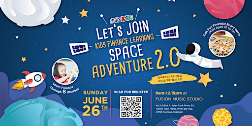 Kids Finance Learning Space Adventure 2.0