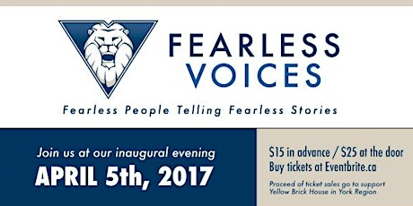 Fearless Voices Speakers Series primary image