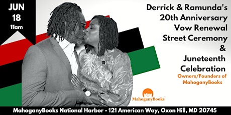 Derrick & Ramunda's 20th Vow Renewal Street Ceremony