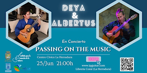 Imagen principal de Deya & Albertus 'PASSING ON THE MUSIC' || 'PASANDO LA MÚSICA'