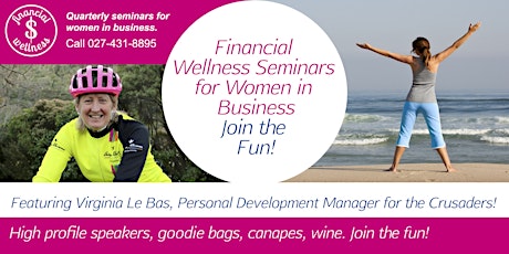 EXCLUSIVE INVITATION FOR WOMEN IN BUSINESS - FINANCIAL WELLNESS SEMINAR FOR WOMEN IN BUSINESS primary image