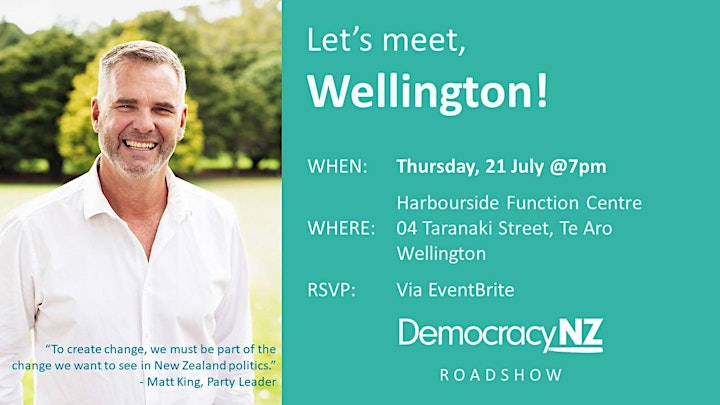 DemocracyNZ - Wellington meeting image