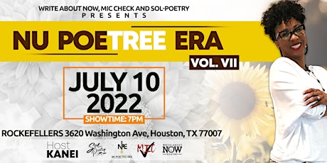 Nu PoeTree Era - Vol. 1.7 - Poetry Event (Midas Touch) tickets