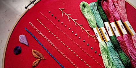 Introduction To Hand Embroidery tickets