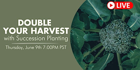 Double Your Harvest with Succession Planting! primary image