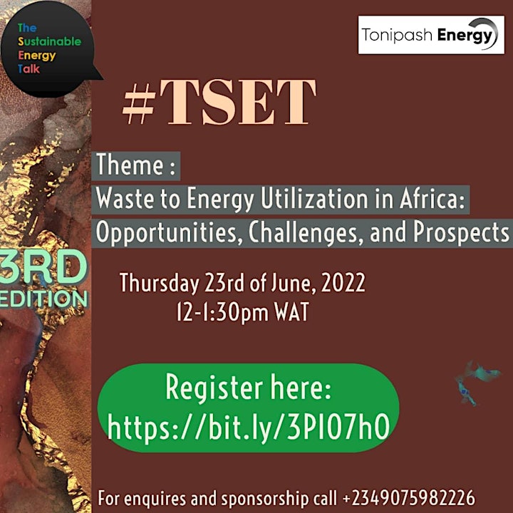 The Sustainable Energy Talk (TSET) 3rd Edition image