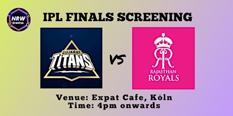 IPL Finals Screening | Gujarat Titans vs Rajasthan Royals