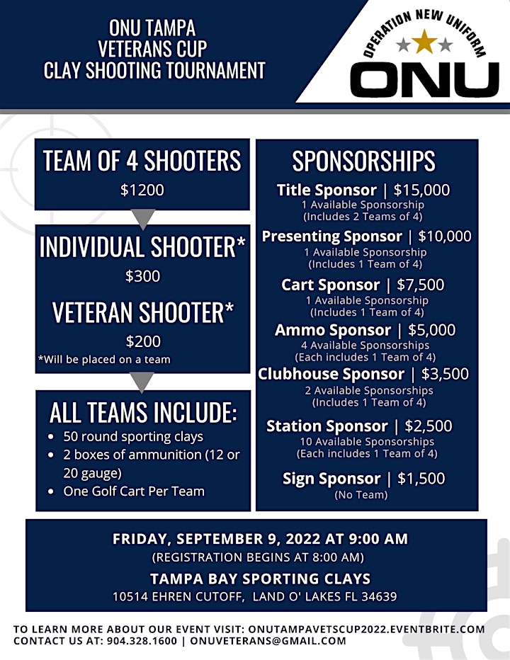 ONU Tampa Veterans Cup image