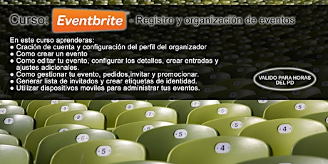 Imagen principal de Curso: Evenbrite - Registro y organización de eventos