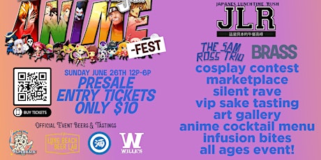 Long Beach AnimeFest 2k22 - Wille's Presents: RoxJam tickets