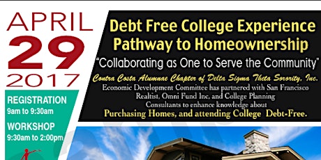 Debt Free College Experience and Pathway to Homeownership Workshop primary image