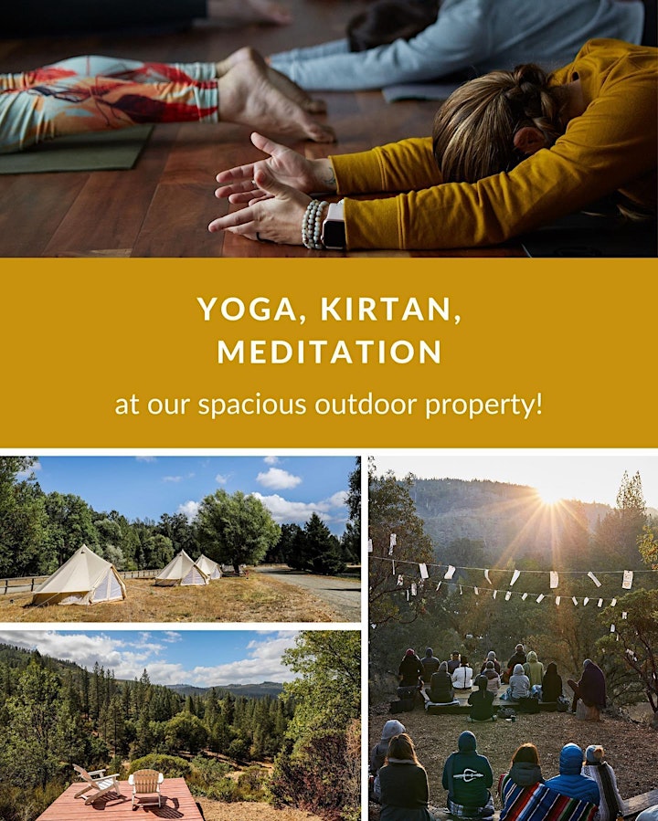 Bhakti In The Mountains : Summer Solstice Yoga & Kirtan Wellness Weekend image