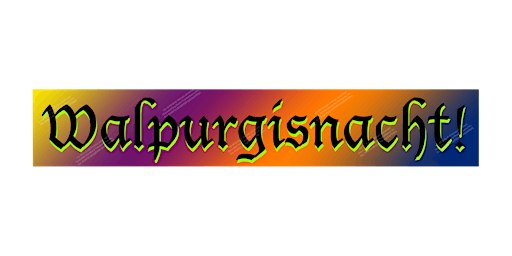 Walpurgisnacht! in Palatine, IL -  Witches Registration Page