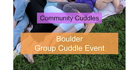 Community Cuddles Summer Events Boulder Sept 11