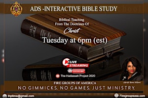 Apostolic Prophetic Discipleship Bible Study - ZOOM - Interactive & Weekly