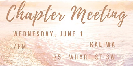 Surfrider Foundation Chapter Meeting/Happy Hour at Kaliwa at the Wharf primary image