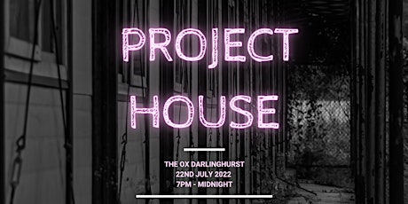 Groove Agency Presents.. "PROJECT HOUSE" tickets