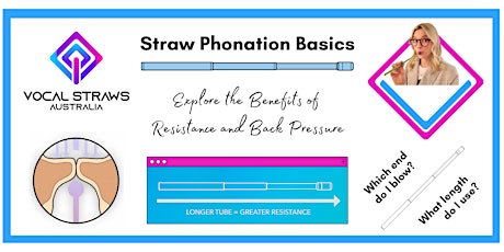 Straw Phonation Basics (Midday Session) primary image
