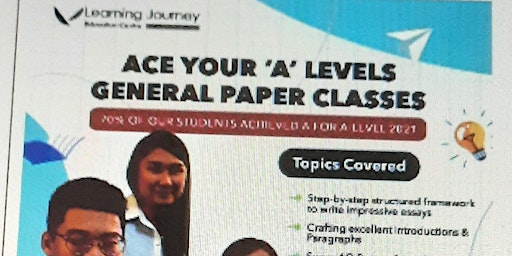 Ace Your A- Level General Paper Intensive Workshop