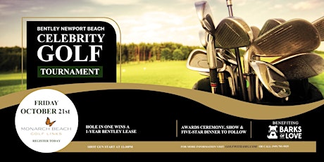 The Bentley Celebrity Golf Tournament tickets