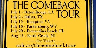 The Comeback Tour "Battle Creek, MI"