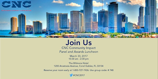 CNC Community Impact Panel & Awards Luncheon