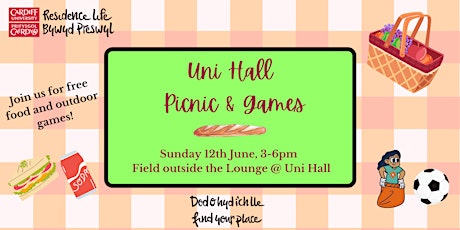 Uni Hall Picnic & Games