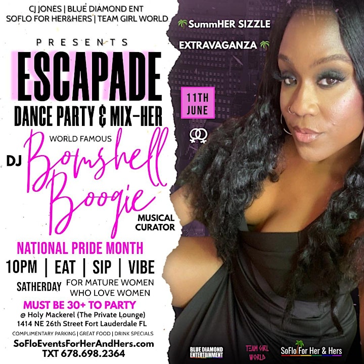 ESCAPADE DANCE PARTY 4 MATURE WOMEN | YOU CAN ALSO PAY AT THE DOOR image