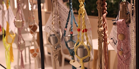 Macrame Plant Hangers at the Woolly Tap