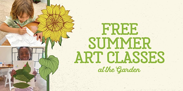 Summer Art Classes for Kids (Free!)