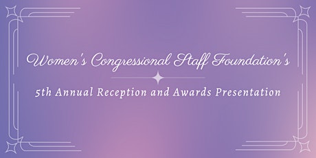 WCSF's 5th Annual Awards Ceremony and Reception tickets