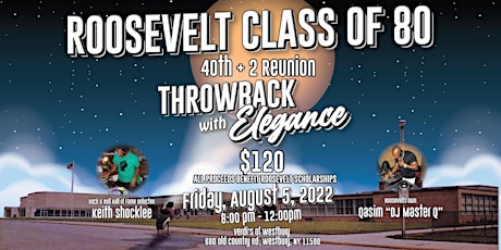 Copy of Class of 1980 40th + 2 Reunion! tickets