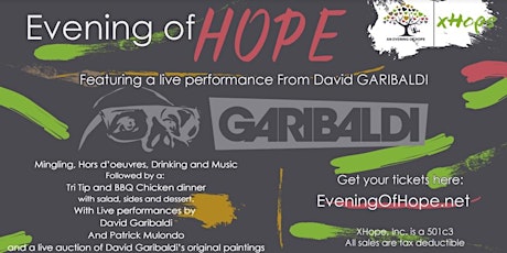 Evening of Hope Annual Benefit Dinner 2017 featuring David Garibaldi primary image