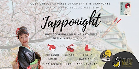 Japponight | Showcooking con Mime Kataniwa MasterChef Italia 11 biglietti